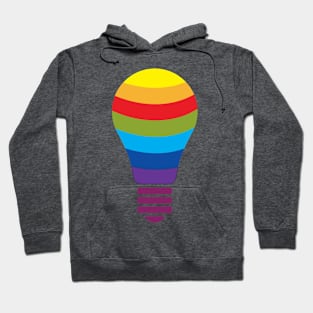 Colourful bulb Hoodie